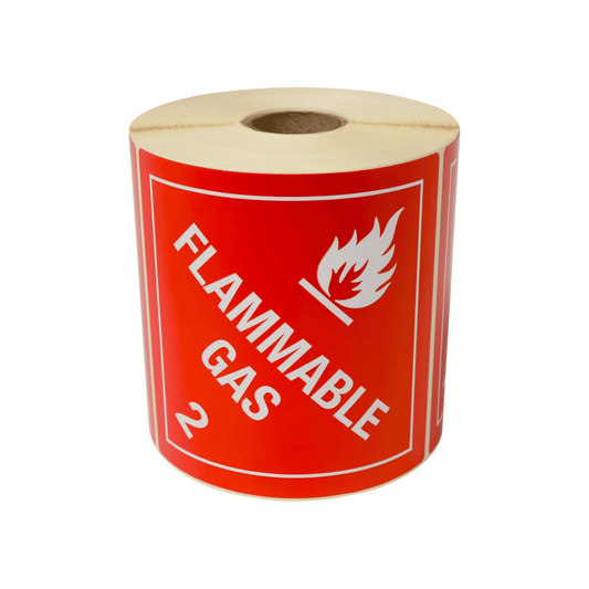 Gefahrgutaufkleber „FLAMMABLE GAS“ Klasse 2.1